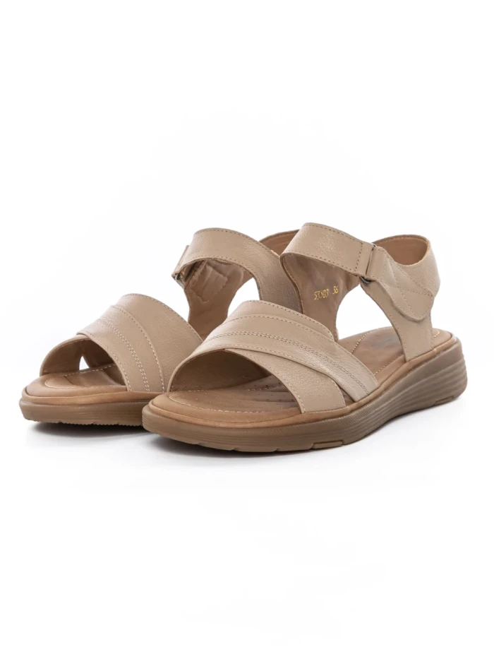 Sandale Dama din piele naturala 53303 APRICOT | BERLINER