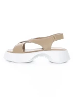 Sandale Dama din piele naturala K249-2 APRICOT | FORMAZIONE