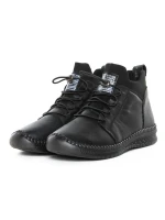 Ghete Dama din piele naturala 2061X Negru | Advancer » meishop.life