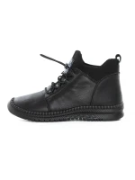 Ghete Dama din piele naturala 2061X Negru | Advancer » meishop.life