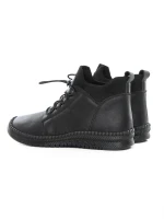 Ghete Dama din piele naturala 2061X Negru | Advancer » meishop.life