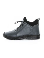 Ghete Dama din piele naturala 2061X Gri | Advancer » meishop.life