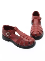 Sandale Dama 7168-1 Rosu » meishop.life