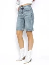 Blugi Scurti Dama RF127 ALBASTRU | MINA