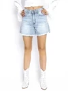 Blugi Scurti Dama RF120 ALBASTRU | MINA