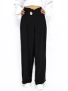 Pantaloni Dama P80170 NEGRU | KIKIRIKI