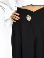 Pantaloni Dama P80170 NEGRU | KIKIRIKI
