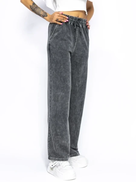 Pantaloni Dama KM7843 GRI | KIKIRIKI