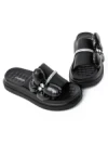 Papuci Dama cu Talpa Joasa 8899-10 BLACK | FASHION