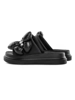 Papuci Dama cu Talpa Joasa 8899-10 BLACK | FASHION