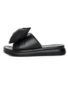 Papuci Dama din piele naturala 28-30 BLACK | FORMAZIONE