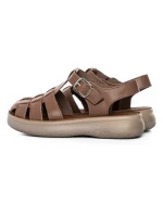 Sandale Dama din piele naturala 1957623 KHAKI | FORMAZIONE