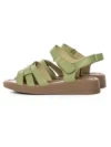Sandale Dama din piele naturala KM8282 GREEN | FORMAZIONE