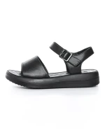 Sandale Dama din piele naturala 246611T BLACK | FORMAZIONE
