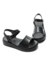 Sandale Dama din piele naturala 246611T BLACK | FORMAZIONE