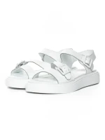 Sandale Dama din piele naturala K247-1 WHITE | FORMAZIONE