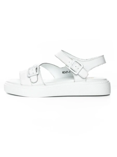 Sandale Dama din piele naturala K247-1 WHITE | FORMAZIONE