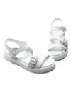 Sandale Dama din piele naturala K247-1 WHITE | FORMAZIONE