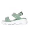 Sandale Dama din piele naturala K249-3 GREEN | FORMAZIONE