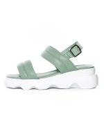 Sandale Dama din piele naturala K249-3 GREEN | FORMAZIONE