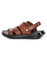 Sandale Barbati din piele naturala 72008 BROWN | ADVANCER