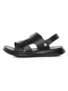 Sandale Barbati din piele naturala 56287 BLACK | ADVANCER