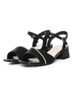 Sandale Dama din piele naturala 2667-8 BLACK | FORMAZIONE