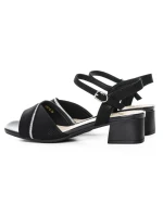 Sandale Dama din piele naturala 2667-8 BLACK | FORMAZIONE