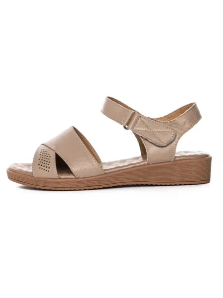 Sandale Dama din piele naturala 52033 APRICOT | FORMAZIONE