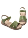 Sandale Dama din piele naturala 52033 GREEN | FORMAZIONE