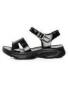 Sandale Dama din piele naturala 220722 BLACK | FORMAZIONE