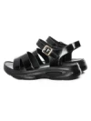Sandale Dama din piele naturala 220722 BLACK | FORMAZIONE