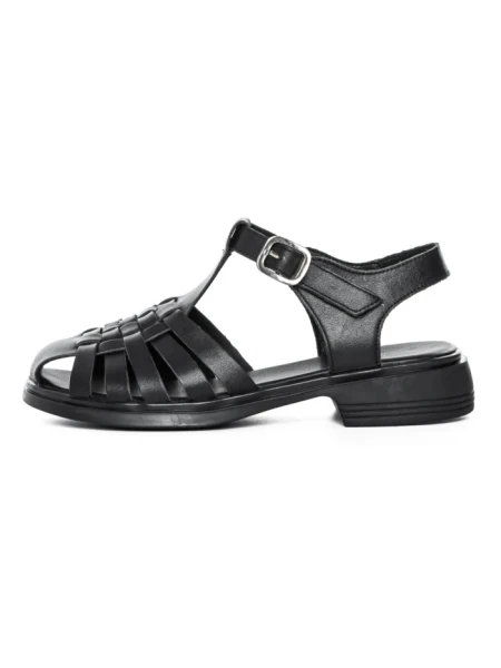 Sandale Dama din piele naturala 5250 BLACK | FORMAZIONE