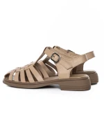 Sandale Dama din piele naturala 5250 APRICOT | FORMAZIONE