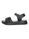 Sandale Dama din piele naturala 28-16 BLACK | FORMAZIONE