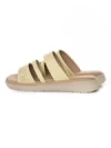 Papuci Dama din piele naturala 33191 YELLOW | FORMAZIONE