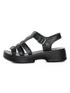 Sandale Dama din piele naturala 246609T BLACK | FORMAZIONE