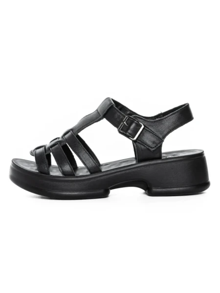 Sandale Dama din piele naturala 246609T BLACK | FORMAZIONE