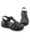 Sandale Dama din piele naturala 246609T BLACK | FORMAZIONE
