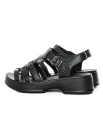 Sandale Dama din piele naturala 246609T BLACK | FORMAZIONE