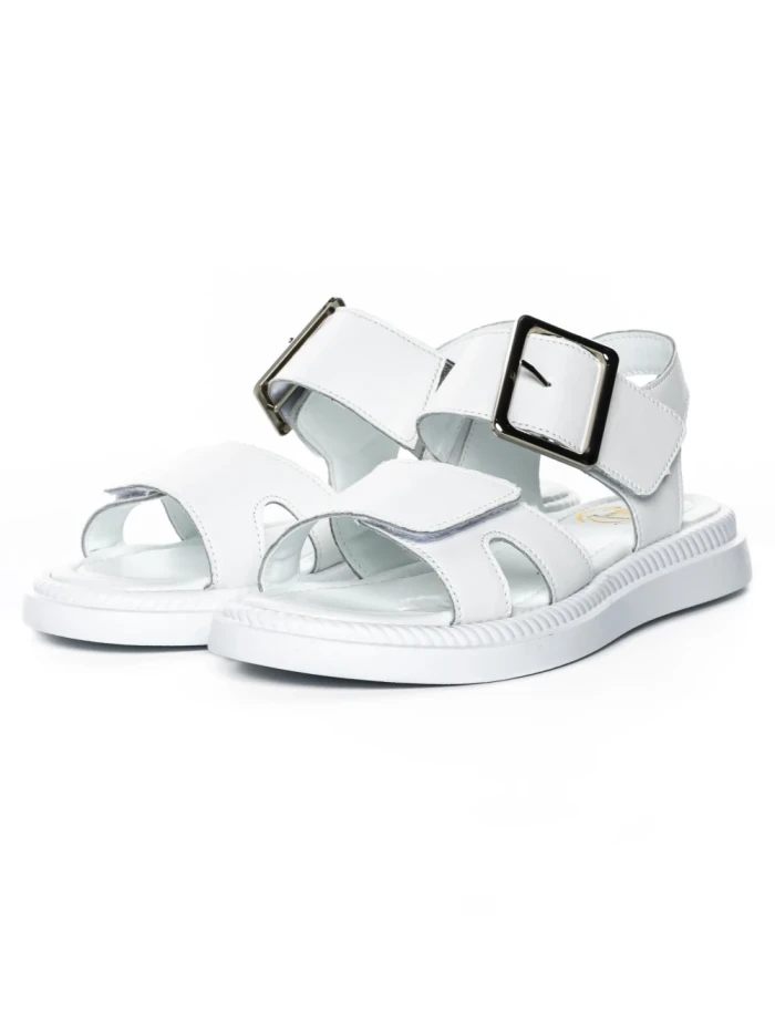 Sandale Dama din piele naturala K246-1 WHITE | FORMAZIONE
