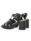 Sandale Dama din piele naturala TP1007-2 BLACK | FORMAZIONE