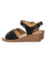 Sandale Dama cu Talpa Joasa 22002S Negru | Formazione » meishop.life