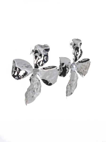 Cercei de Dama E130 Argintiu | Mei » meishop.life