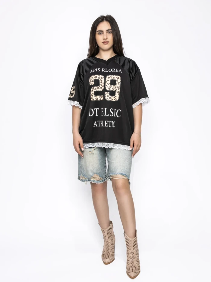 Tricou Dama VMCF6260 NEGRU | KIKIRIKI