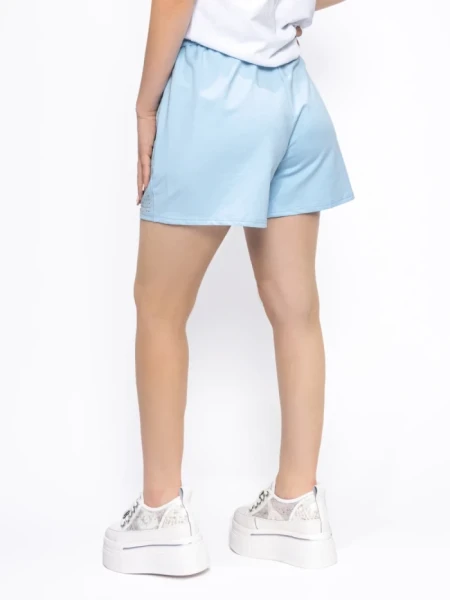 Pantaloni Scurti Dama WH-9398 ALBASTRU | KIKIRIKI