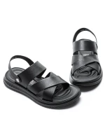 Sandale Barbati 72008 Negru » meishop.life