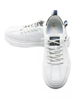 Pantofi Casual Barbati 9678 WHITE-BLUE | MEI
