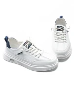 Pantofi Casual Barbati 9678 WHITE-BLUE | MEI