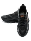 Pantofi Sport Barbati 9517 Negru-Portocaliu (M38) Mels
